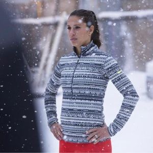 Nike Pro Warm Dri Fit 8 Bit Half Zip Pullover